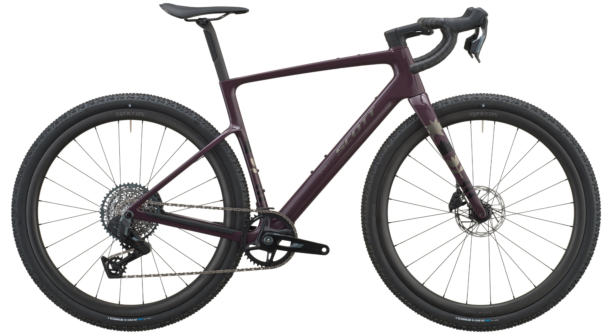 Rower gravelowy SCOTT Addict Gravel 30 Mulberry Purple